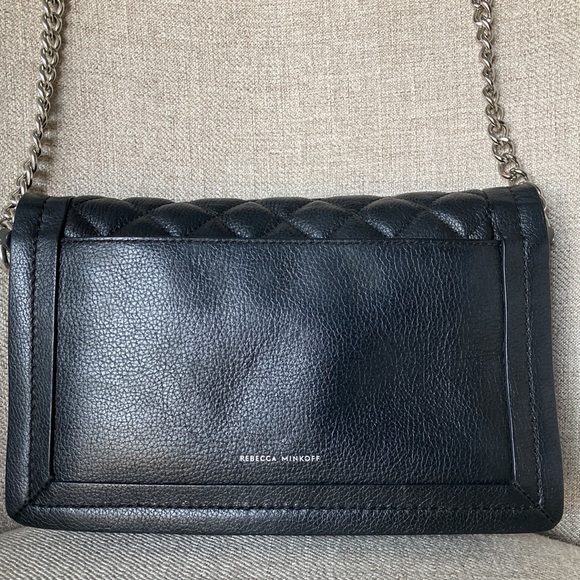 Rebecca Minkoff Black Quilted Bag - Picture 2 of 16
